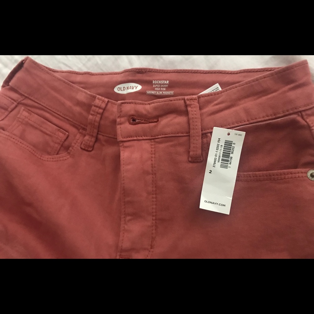 NWOT old navy high rise super skinny jeans